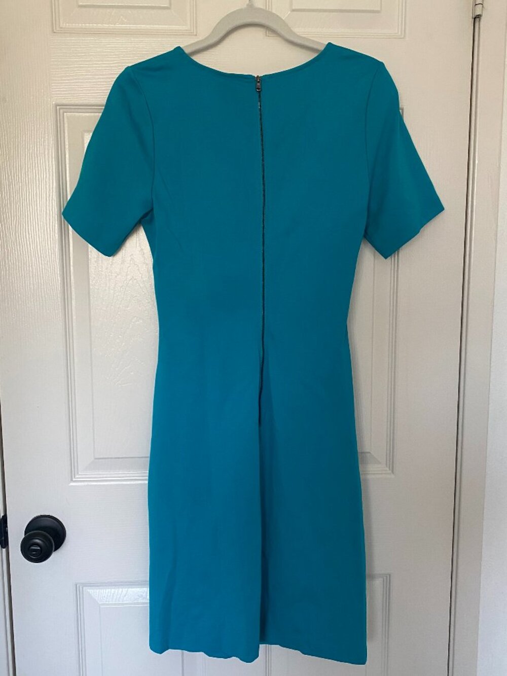 Kobi Halperin NWT | Maddy Twist Front Mini Dress in Turquoise - Picture 5 of 11
